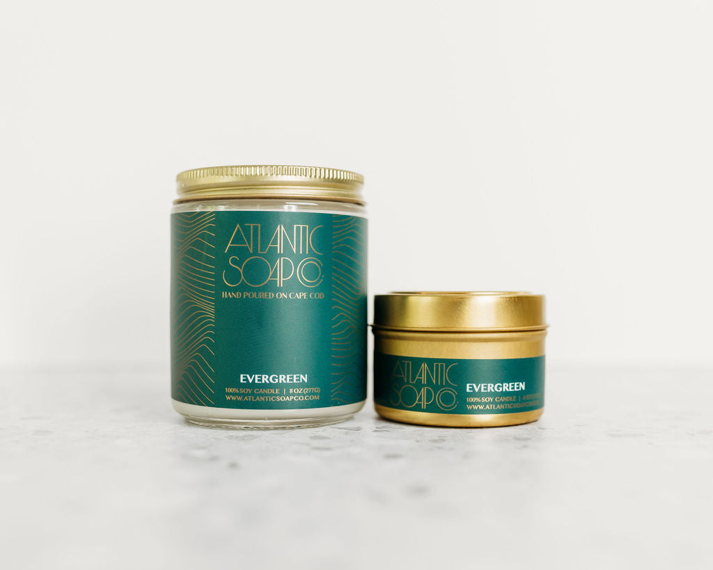Evergreen Soy Candle Atlantic Soap Co.